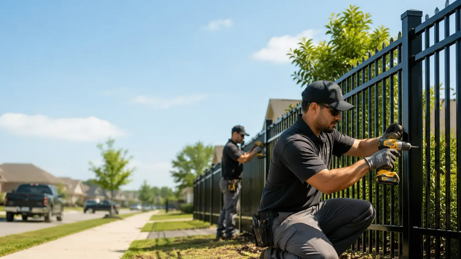 Metal Fence Installation in Paris, TN